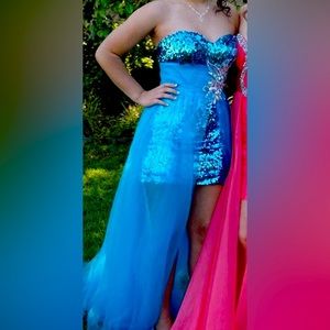 Blush Prom Prom Dress